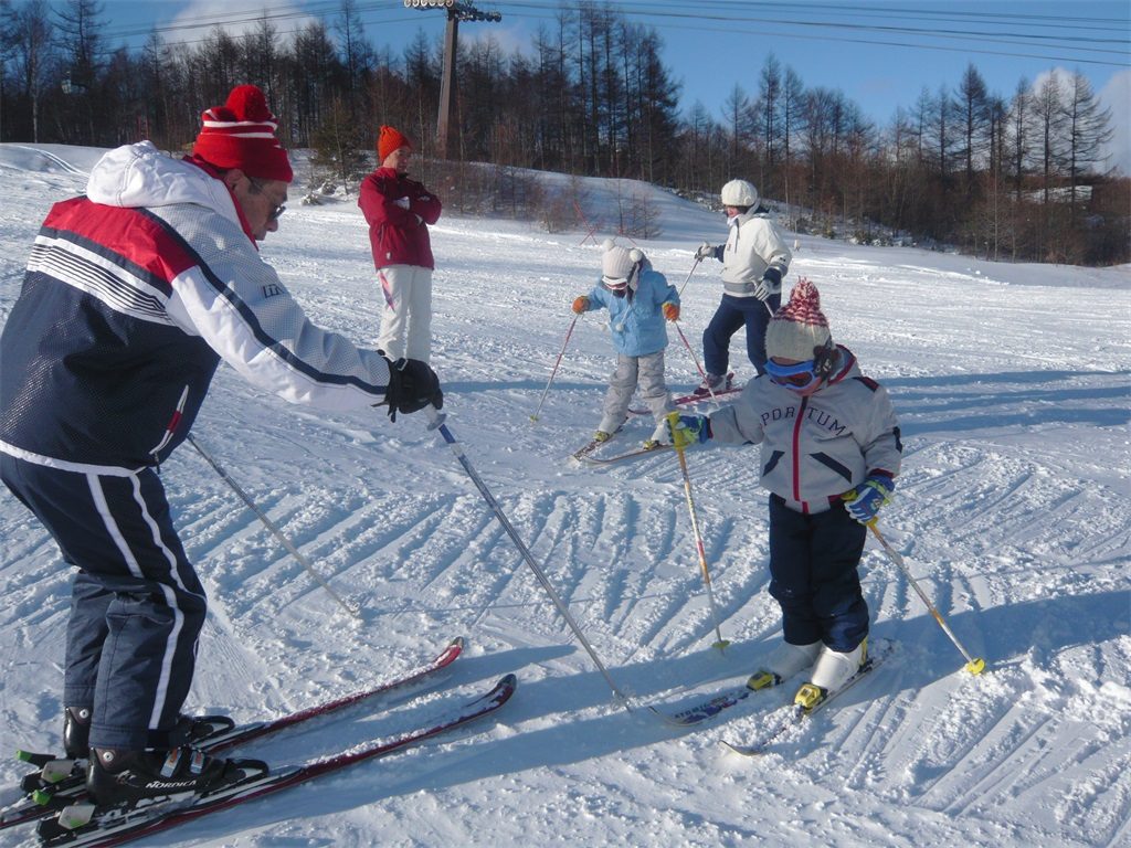 パルコール嬬恋リゾートはスキーが初めての子供でも滑りやすいゲレンデ