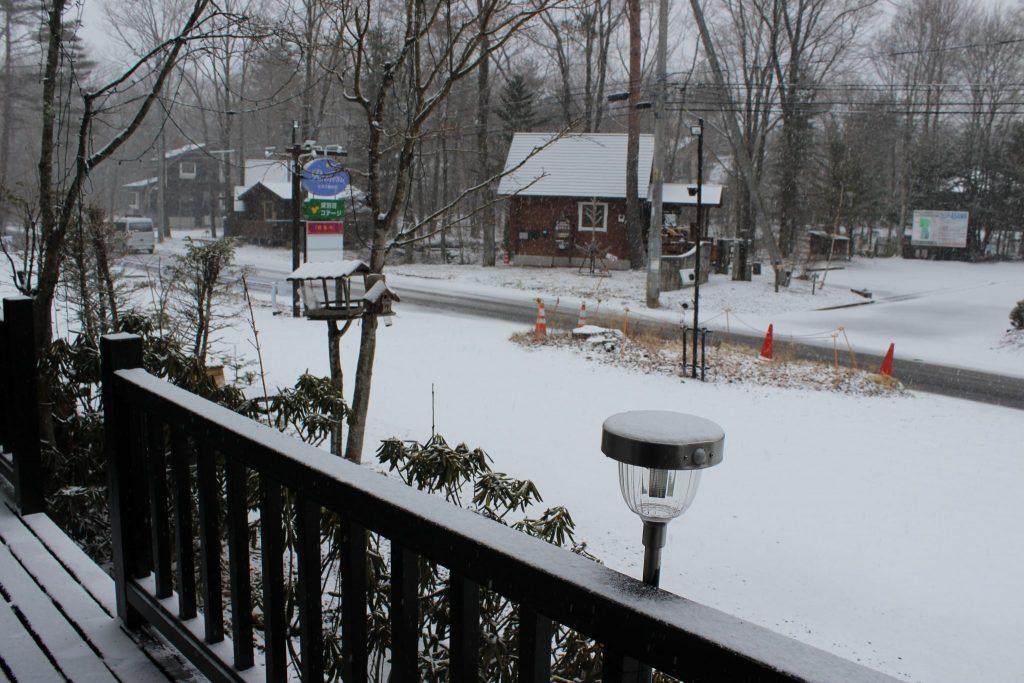 2018年春分の日の大雪