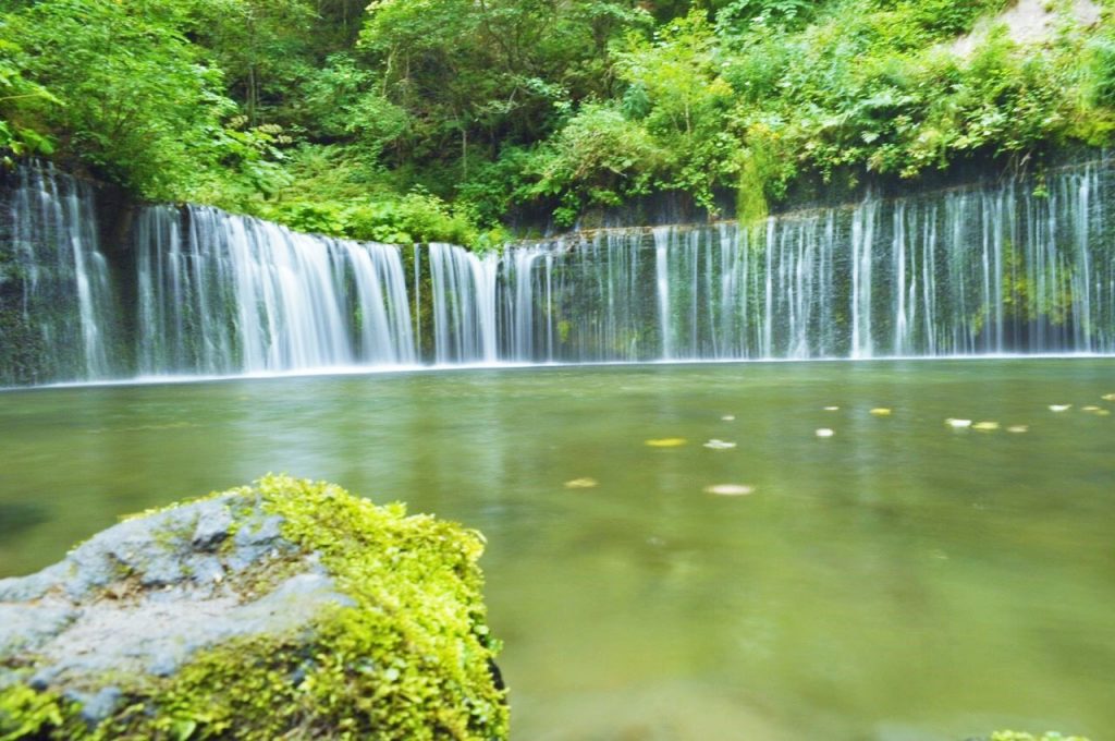 軽井沢の白糸の滝