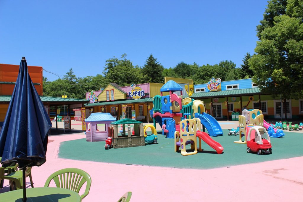軽井沢おもちゃ王国のキッズ広場