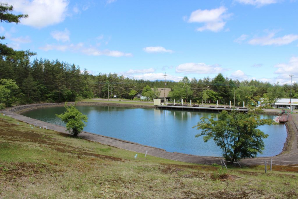 浅間ハイランドパークの池