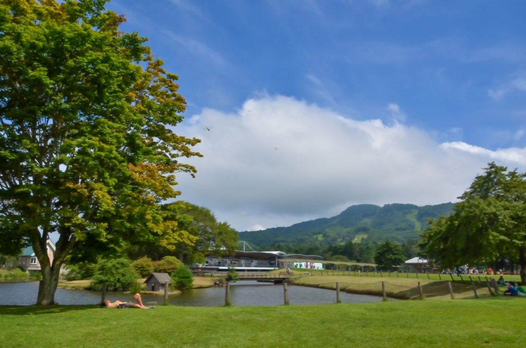 軽井沢でのんびり自然を満喫