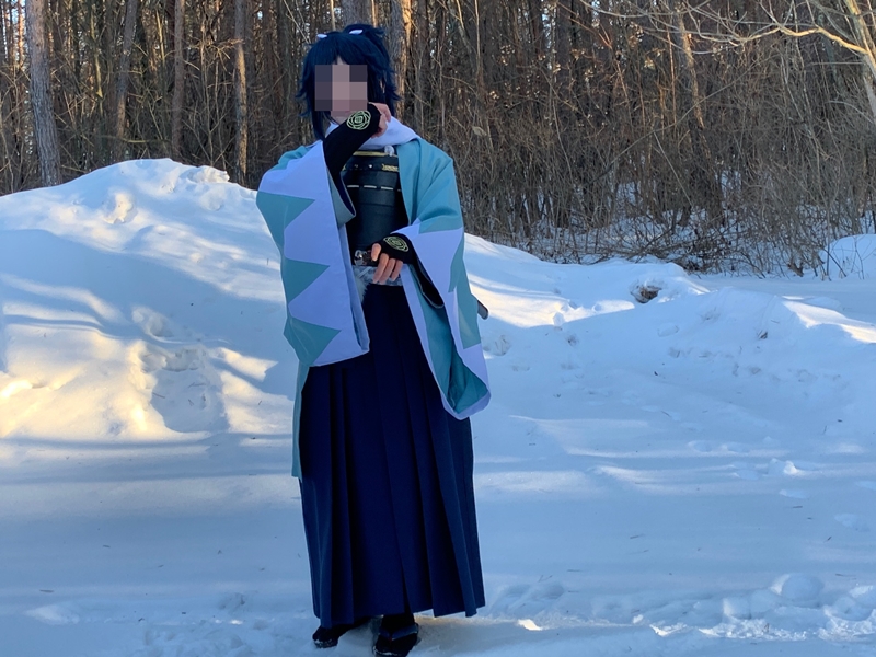 刀剣乱舞コテージで雪ロケ