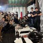 友人たちグループで宿泊してみんなで冬BBQ