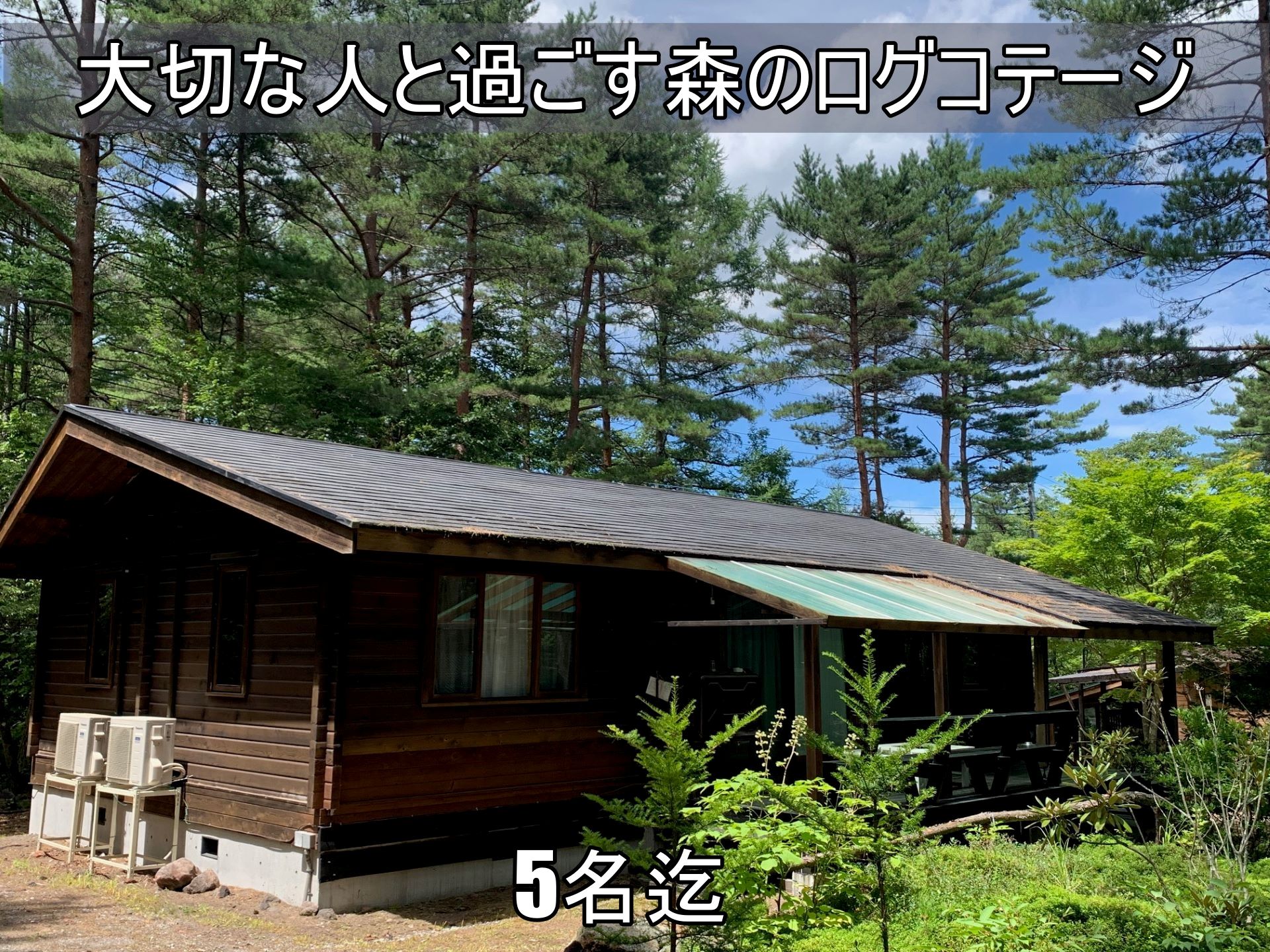 貸別荘ルネス軽井沢「アン」大人数5名様まで宿泊可