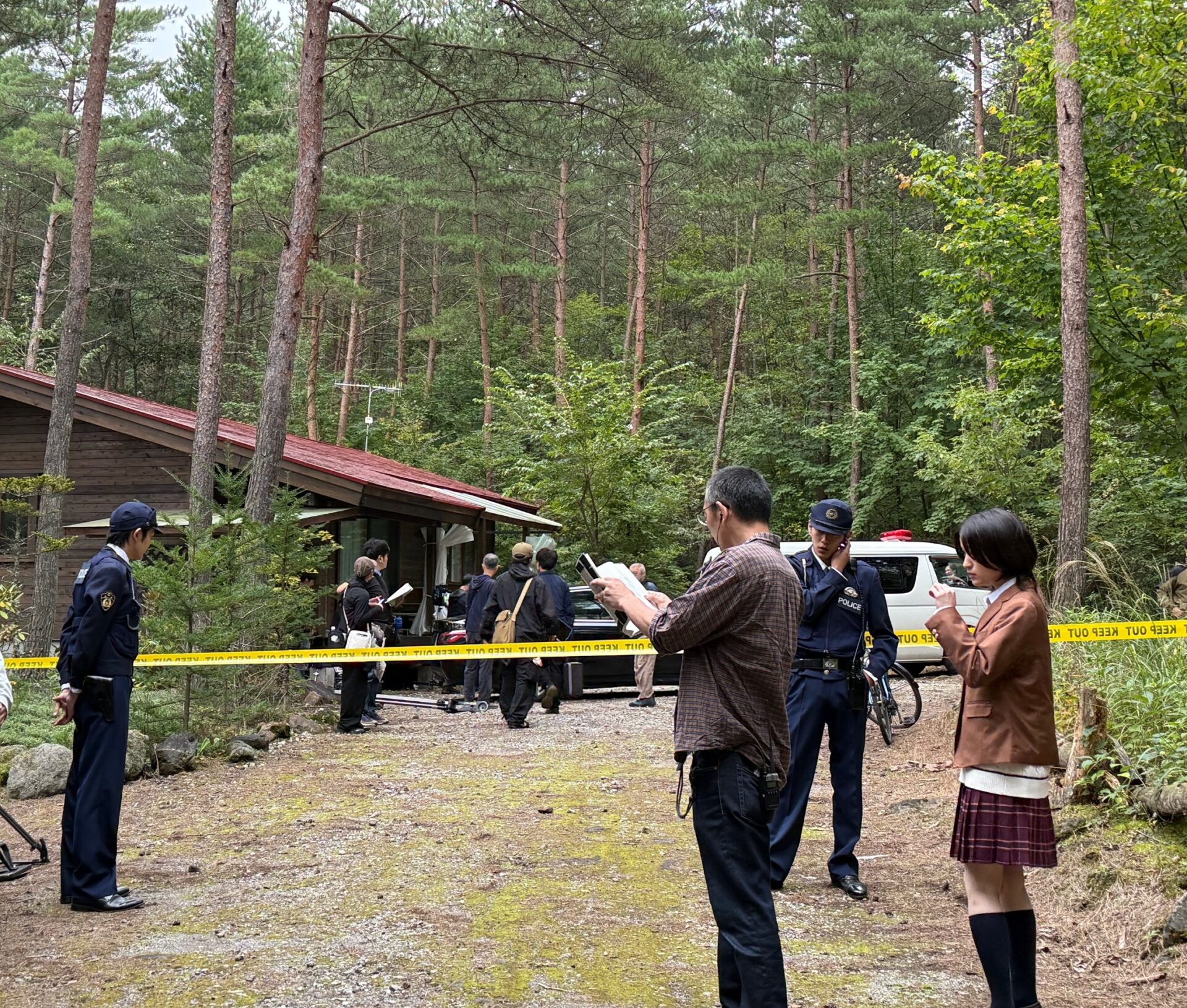 内藤剛志主演ミステリー最新作「ホテルマン東堂克生の事件ファイル～軽井沢リゾート殺人事件～」のドラマ撮影