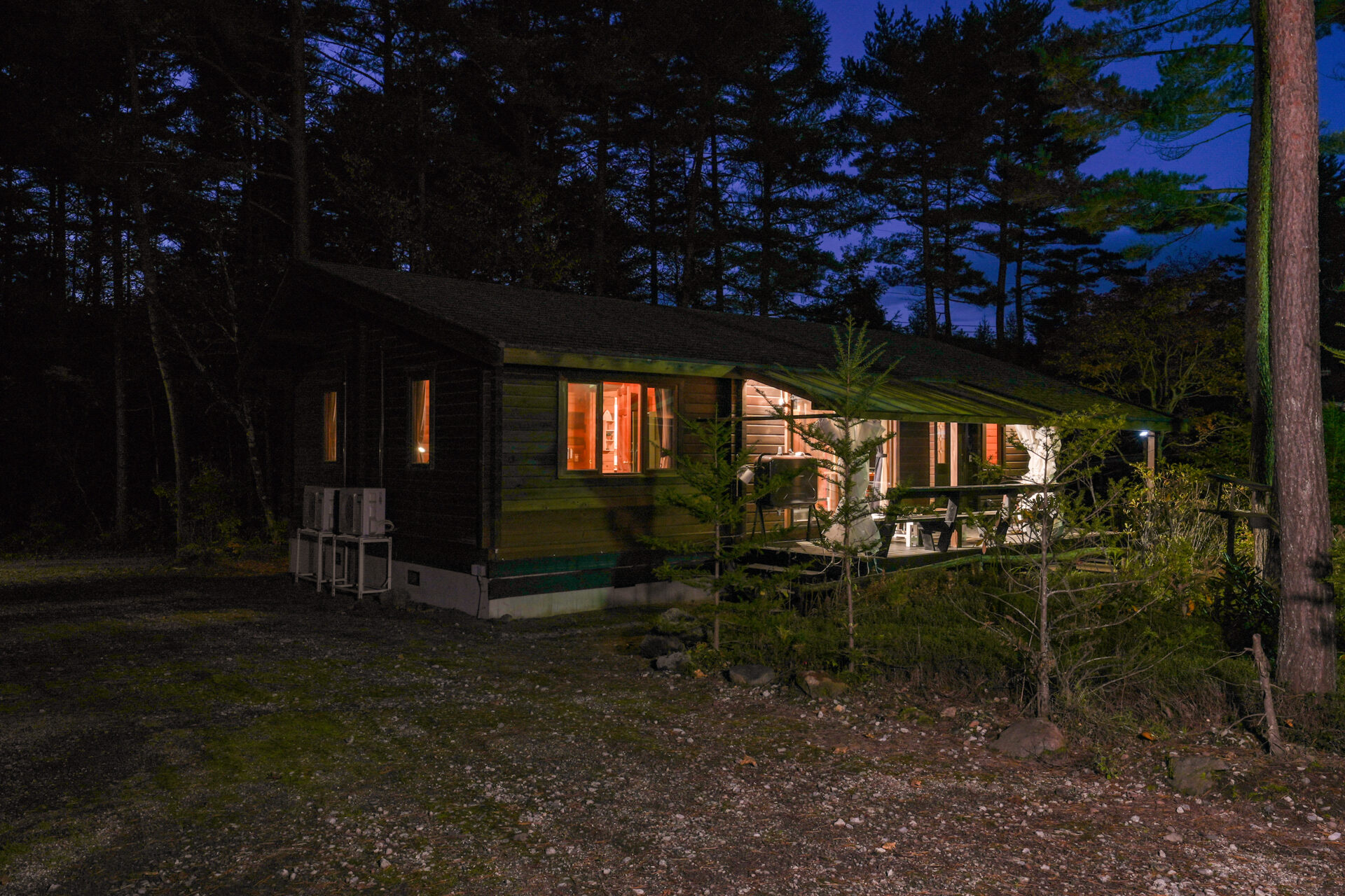 ルネス軽井沢「アン」夜の景色