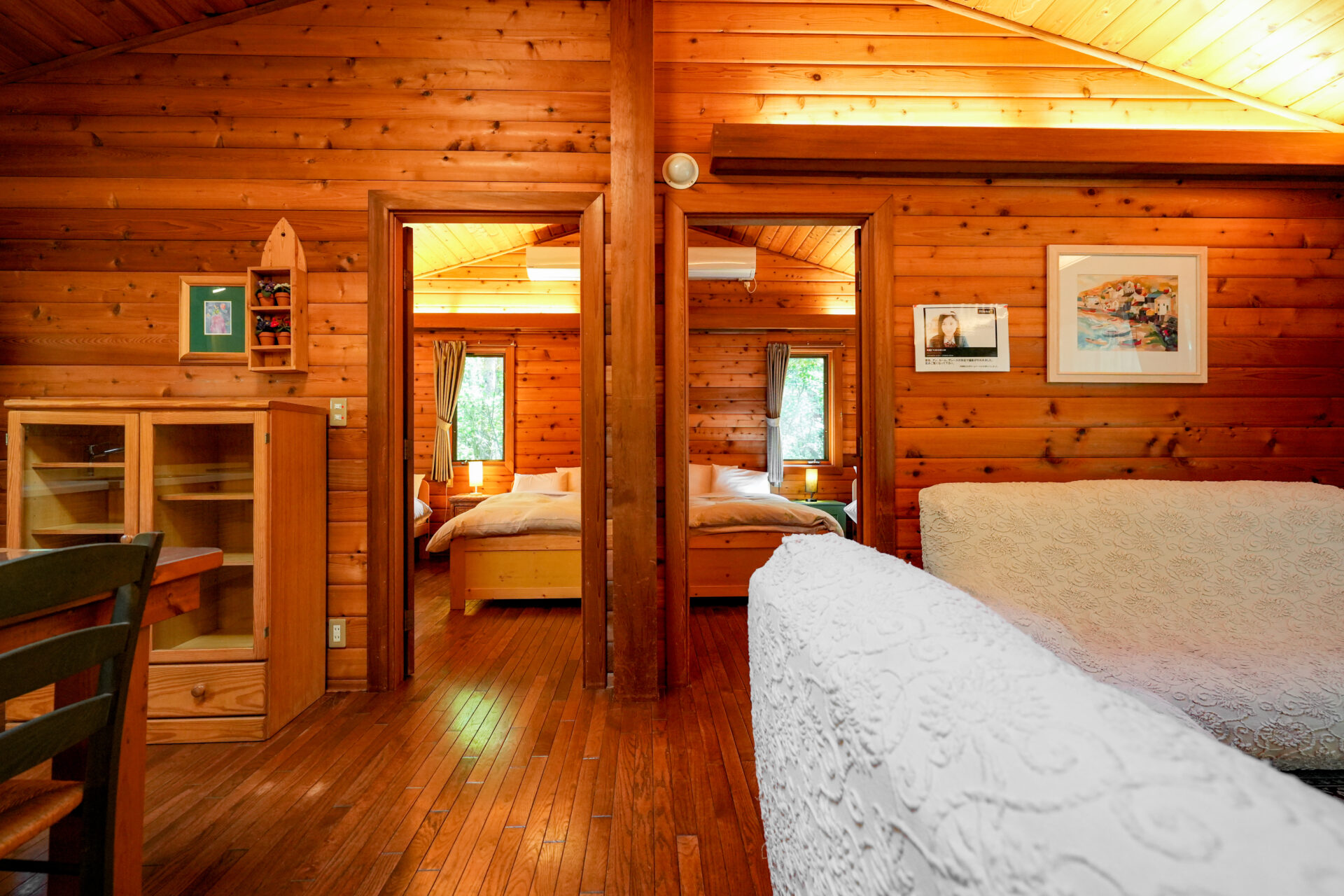 貸別荘ルネス軽井沢「カール」ベッドルーム