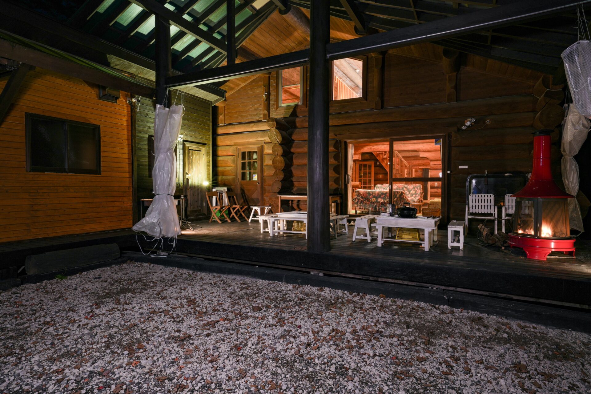 グレーステラス夜